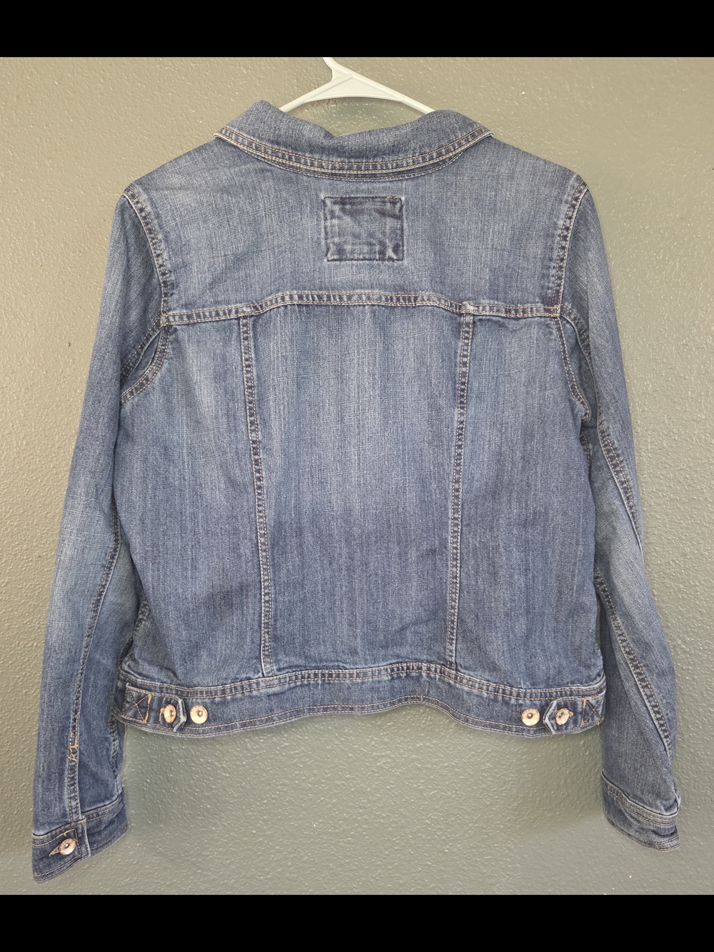 Sonoma Light Blue Denim Jean Jacket with Button Front - Picture 2 of 6